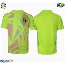 Moški Nogometni dresi Belgija Vratar Gostujoči EP 2024 Kratek Rokav